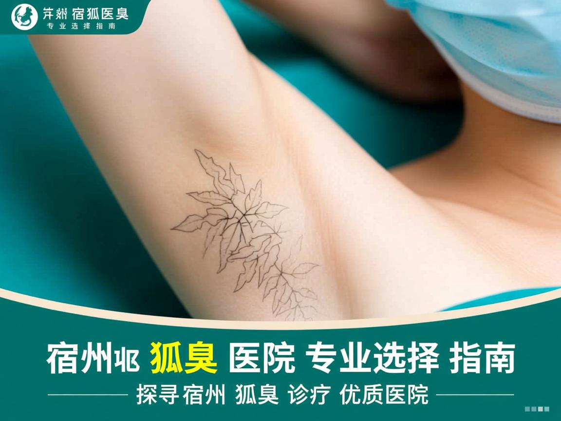宿州狐臭医院专业选择指南，探寻宿州狐臭诊疗优质医院