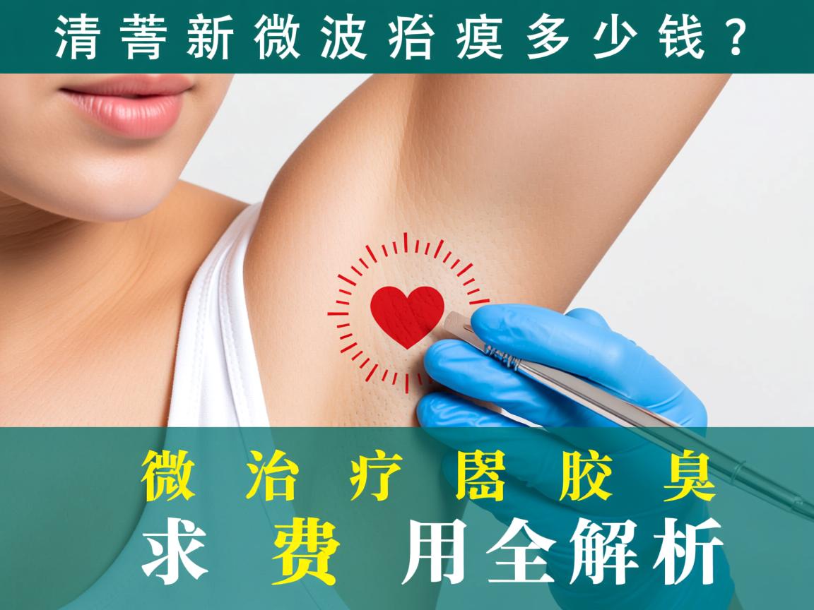 清新微波治疗腋臭多少钱？微波治疗腋臭费用全解析