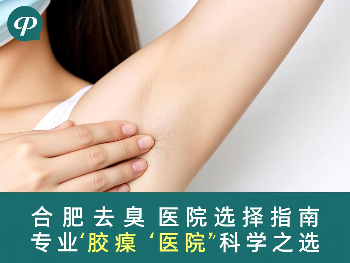 合肥去腋臭医院选择指南，专业去腋臭医院的科学之选