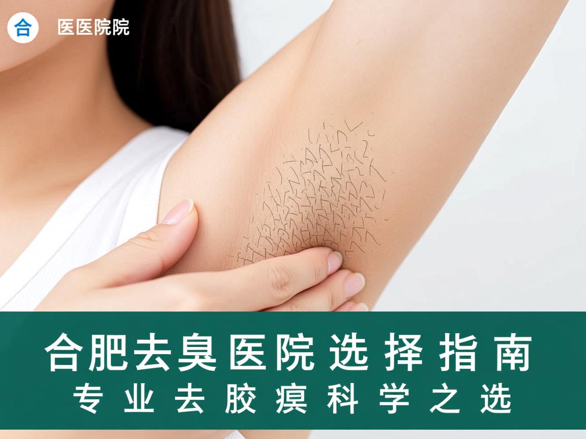 合肥去腋臭医院选择指南，专业去腋臭医院的科学之选