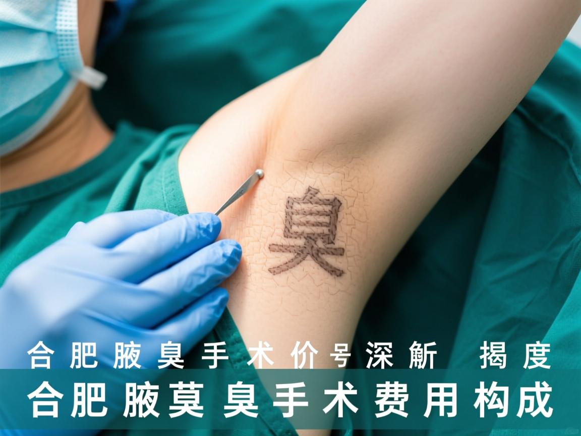 合肥腋臭手术价格解析，深度揭秘合肥腋臭手术费用构成