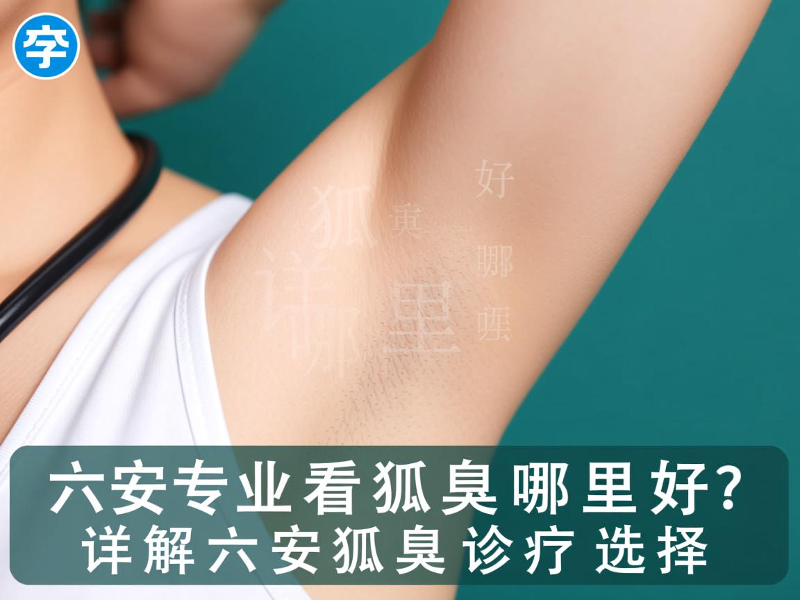 六安专业看狐臭哪里好？详解六安狐臭诊疗选择