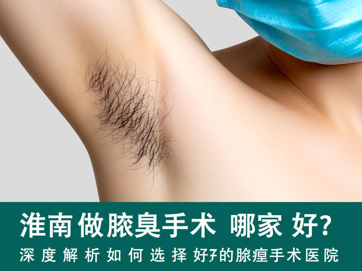 淮南做腋臭手术哪家好？深度解析如何选择好的腋臭手术医院