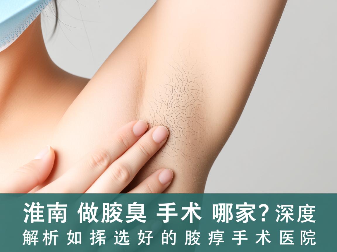 淮南做腋臭手术哪家好？深度解析如何选择好的腋臭手术医院