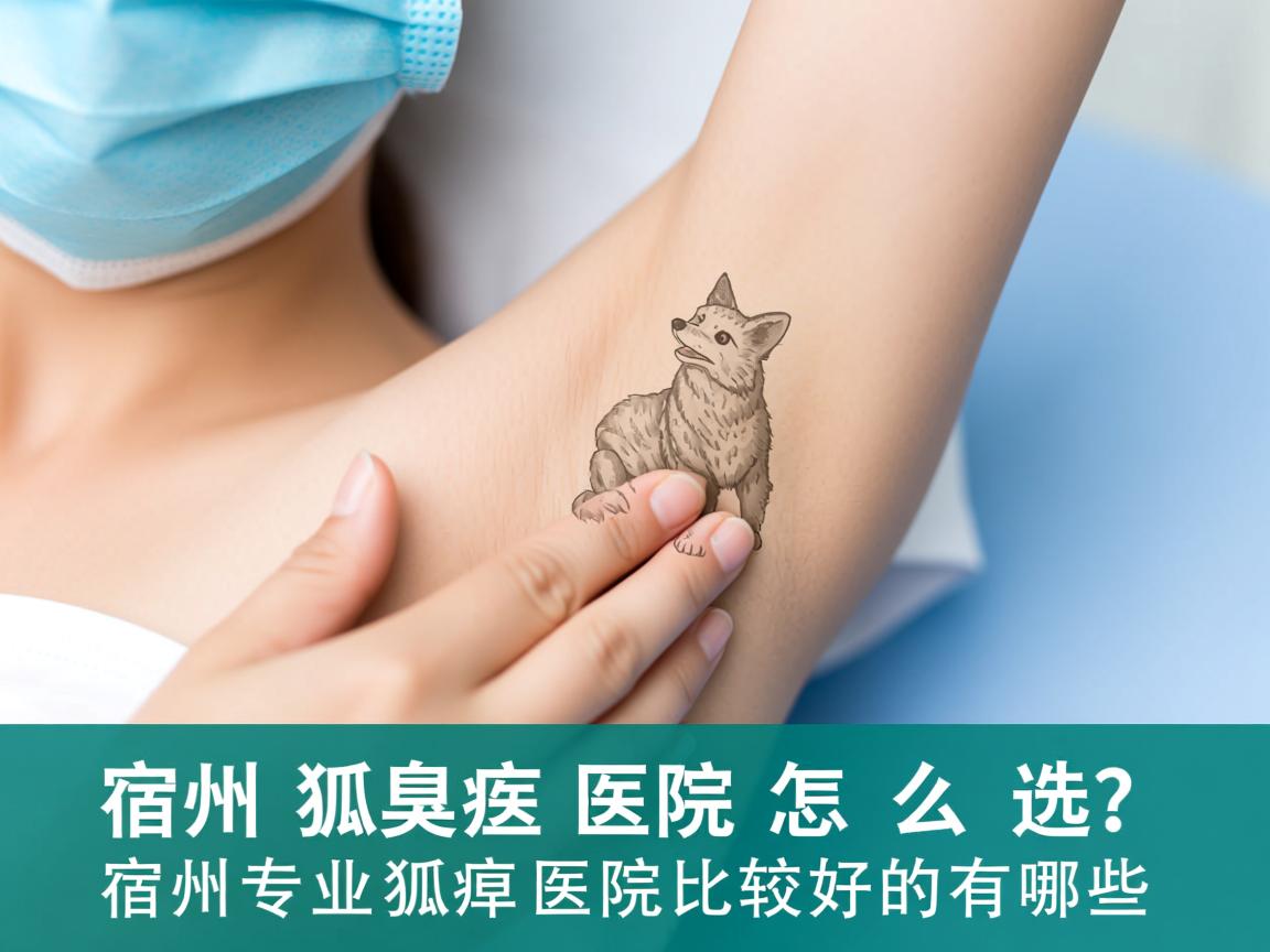 宿州狐臭医院怎么选？宿州专业狐臭医院比较好的有哪些