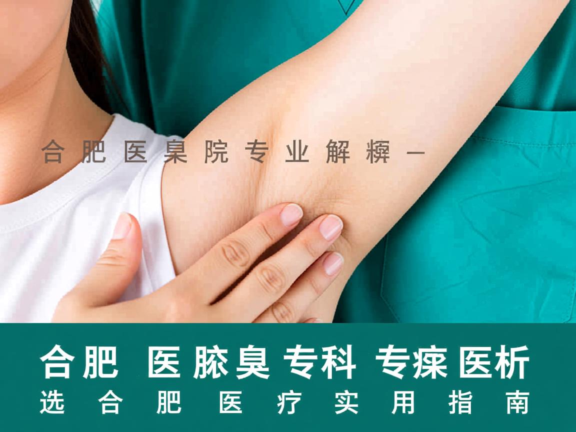 合肥腋臭医院专业解析，选择合肥腋臭专科医院的实用指南