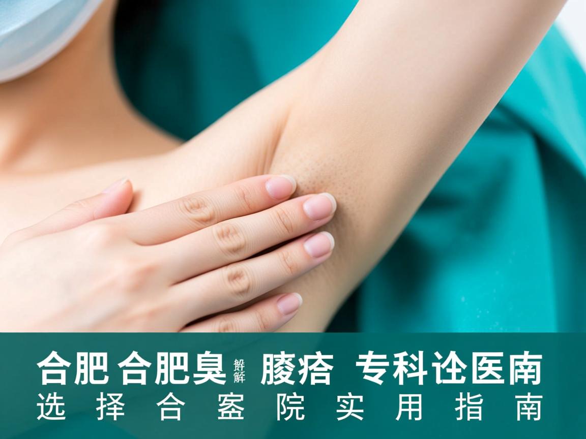 合肥腋臭医院专业解析，选择合肥腋臭专科医院的实用指南