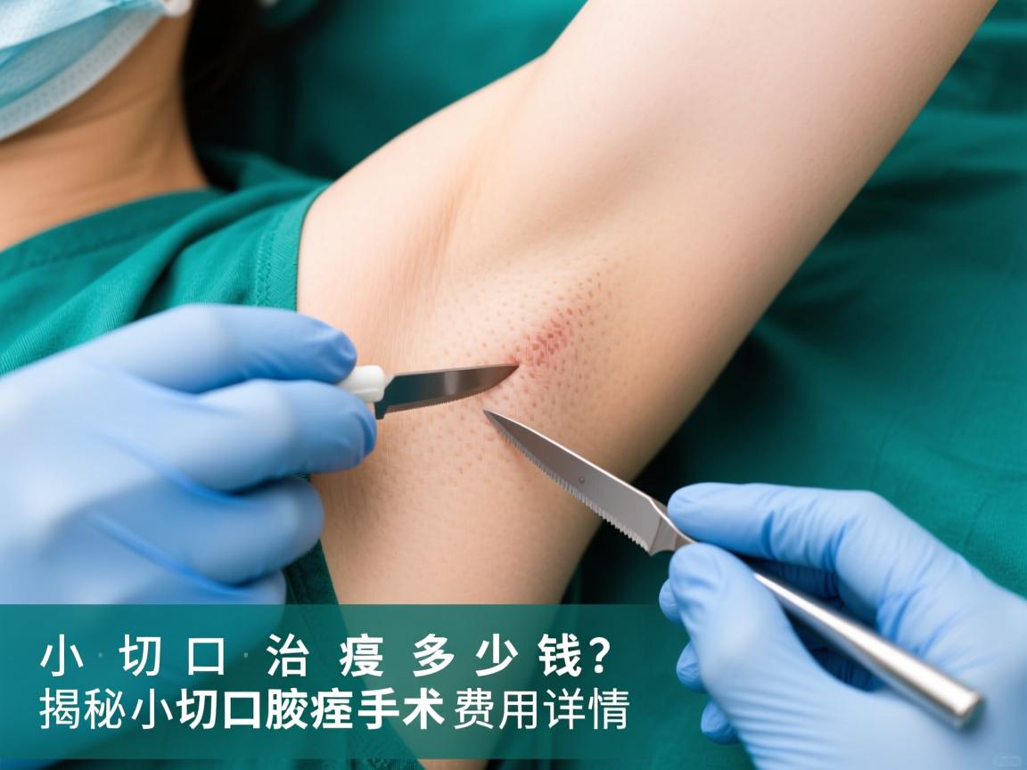 小切口治疗腋臭多少钱？揭秘小切口腋臭手术费用详情