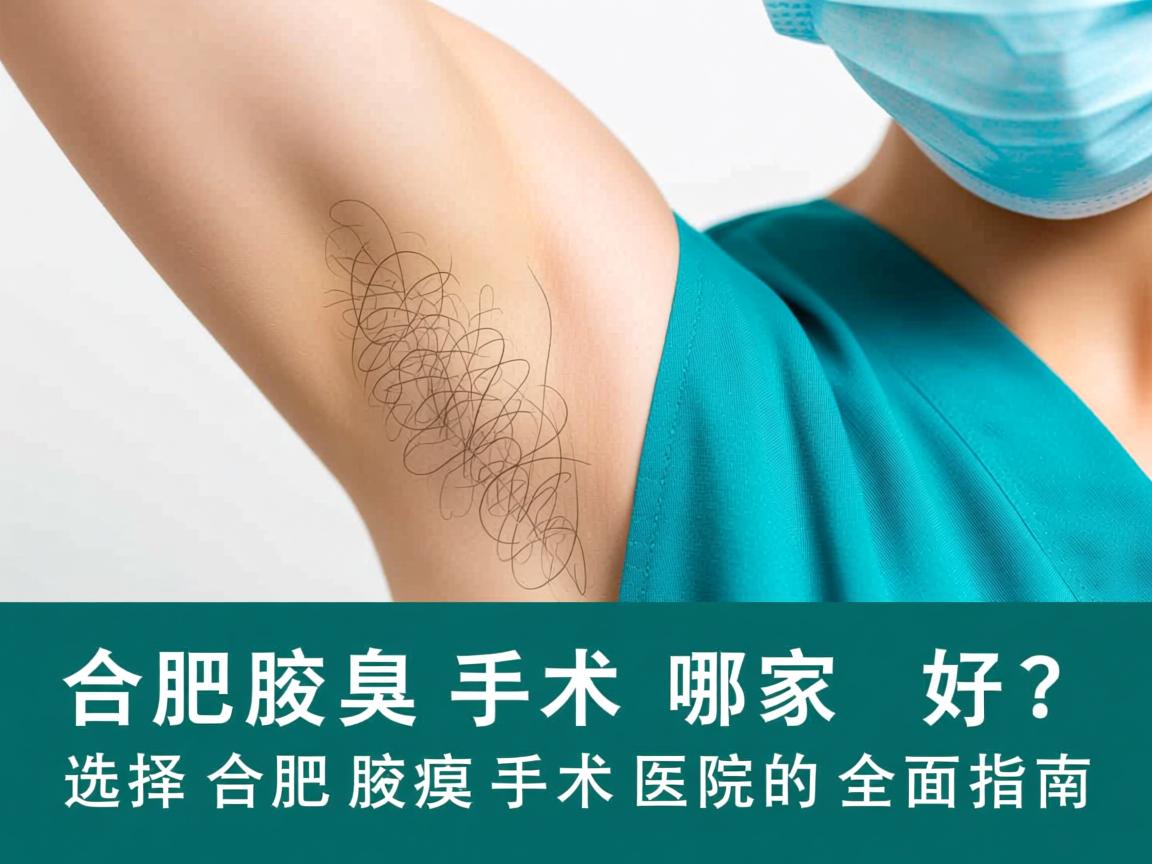 合肥腋臭手术哪家好?选择合肥腋臭手术医院的全面指南 合肥腋臭手术哪家好?选择合肥腋臭手术医院的全面指南