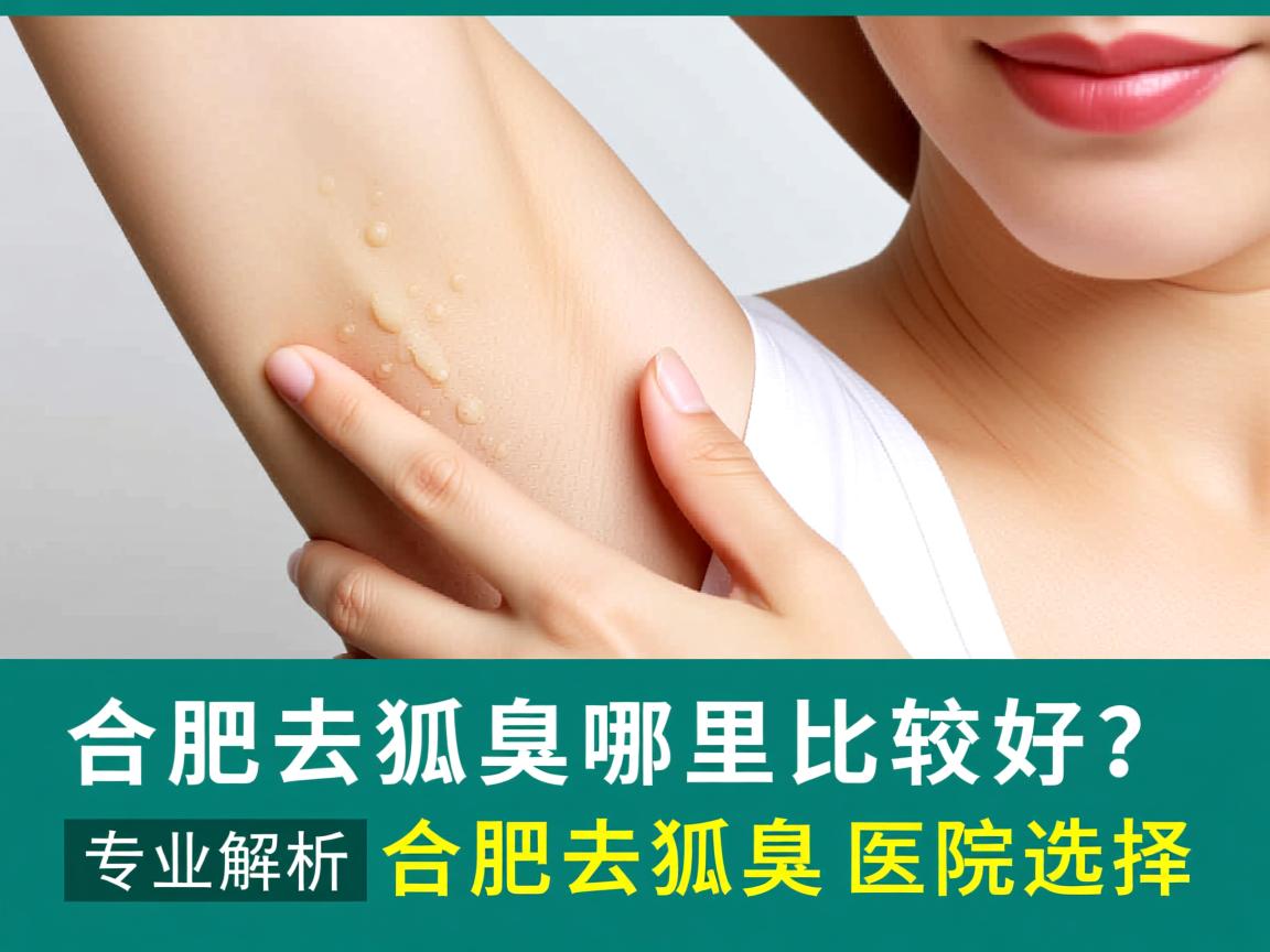 合肥去狐臭哪里比较好？专业解析合肥去狐臭医院选择