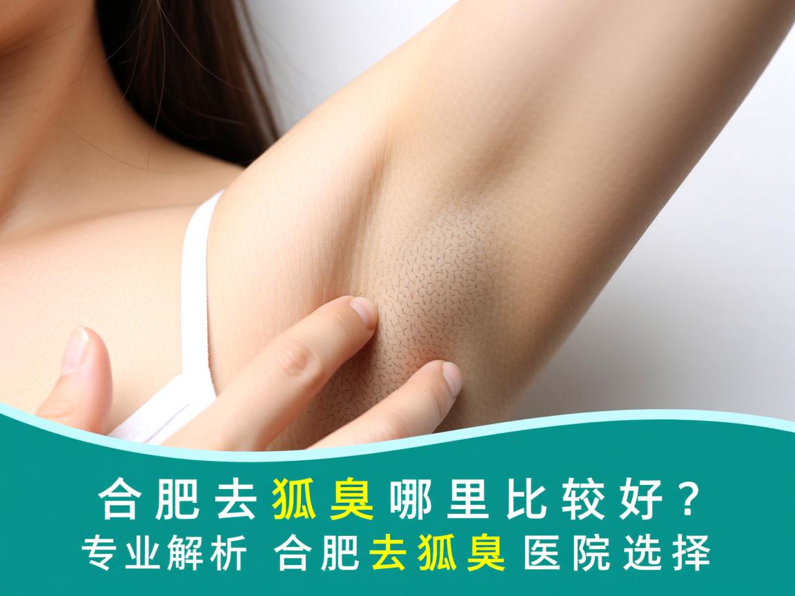 合肥去狐臭哪里比较好？专业解析合肥去狐臭医院选择