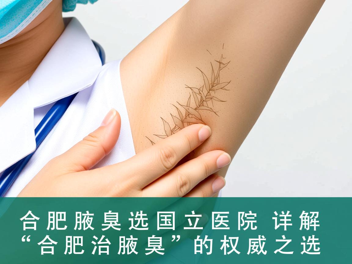 合肥治腋臭选国立医院，详解合肥治腋臭的权威之选