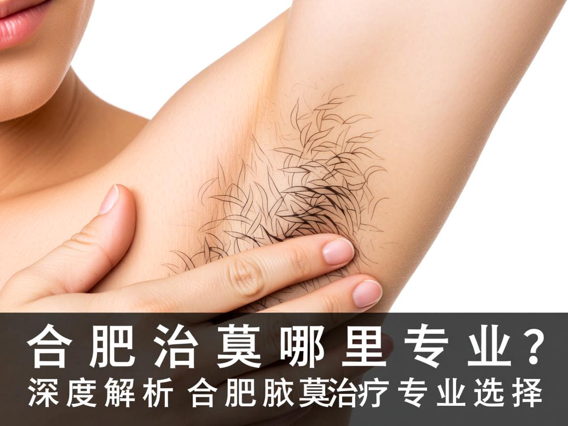 合肥治腋臭哪里专业？深度解析合肥腋臭治疗的专业选择