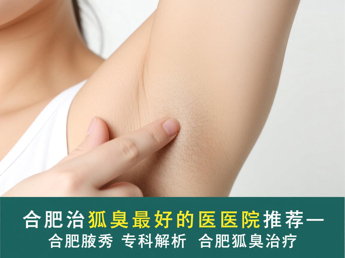 合肥治狐臭最好的医院推荐—合肥腋秀专科解析合肥狐臭治疗