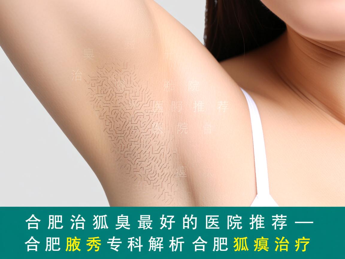 合肥治狐臭最好的医院推荐—合肥腋秀专科解析合肥狐臭治疗