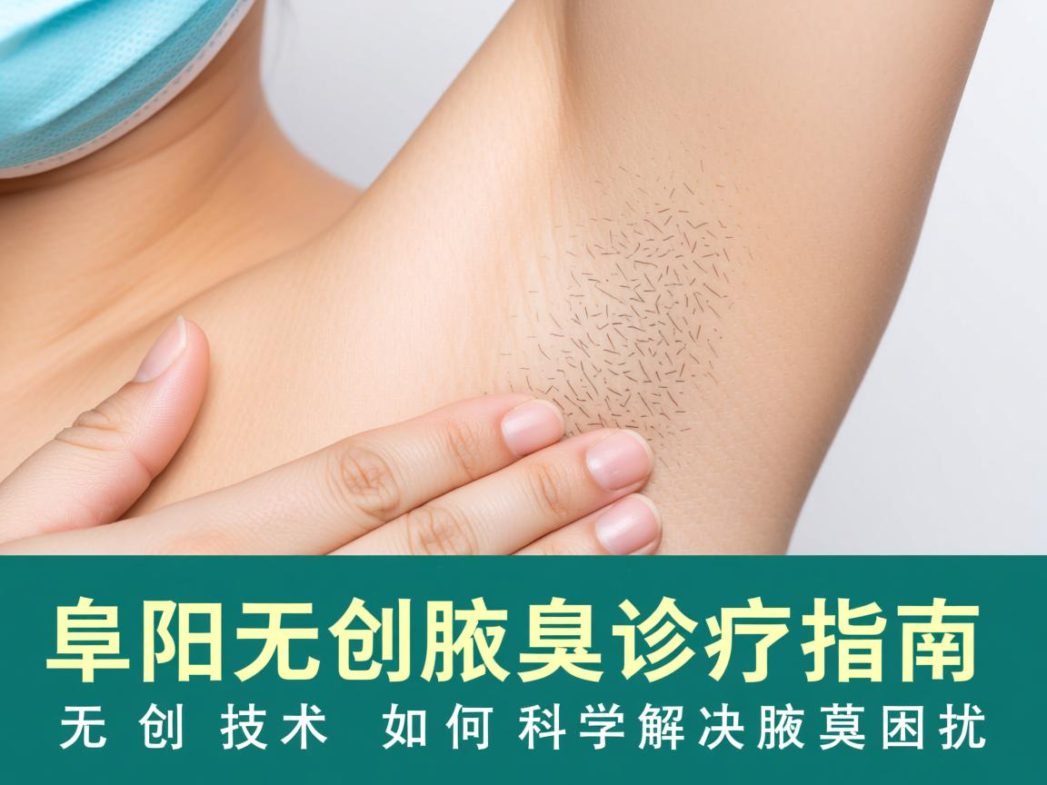 阜阳无创腋臭诊疗指南，无创技术如何科学解决腋臭困扰