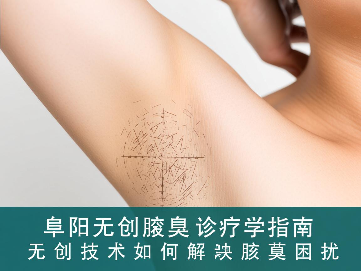 阜阳无创腋臭诊疗指南，无创技术如何科学解决腋臭困扰