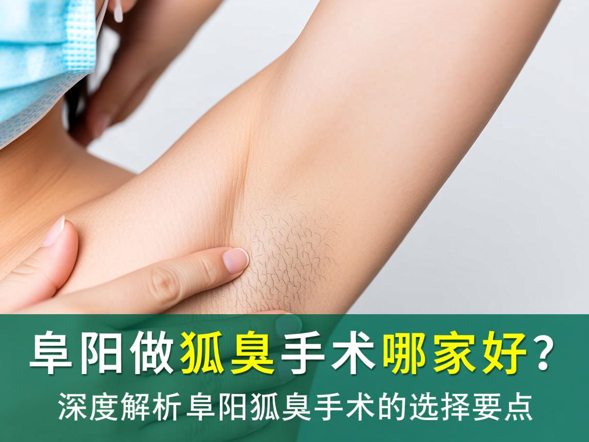阜阳做狐臭手术哪家好？深度解析阜阳狐臭手术的选择要点