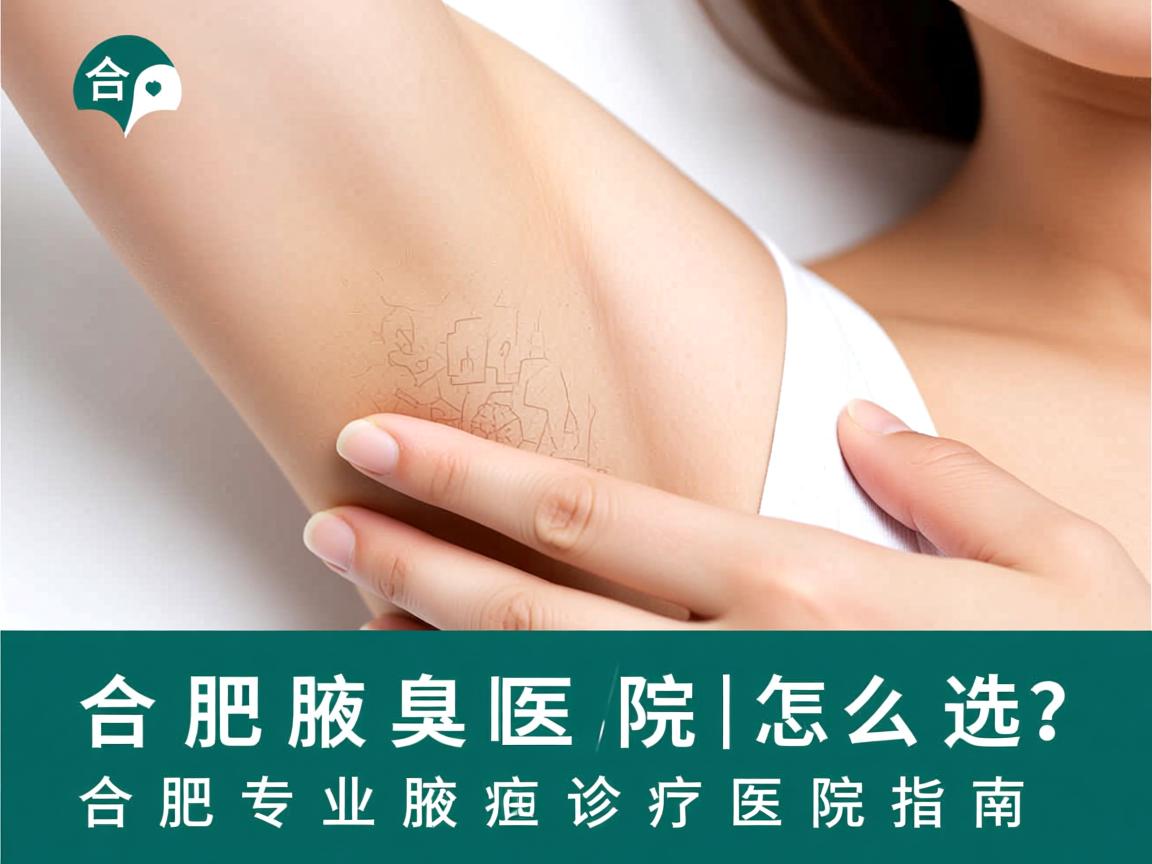 合肥腋臭医院怎么选？合肥专业腋臭诊疗医院指南