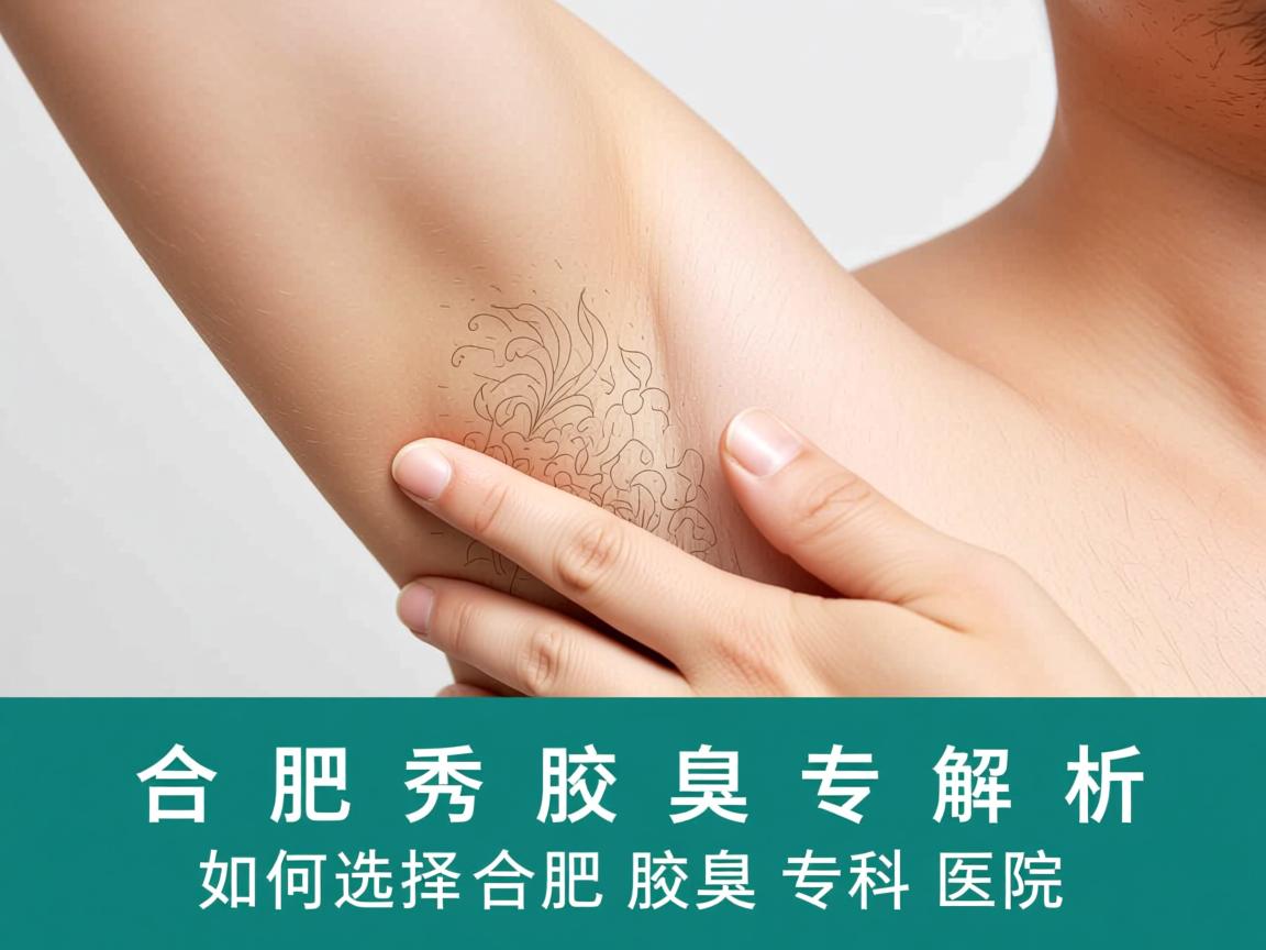 合肥腋秀腋臭专科解析，如何选择合肥腋臭专科医院