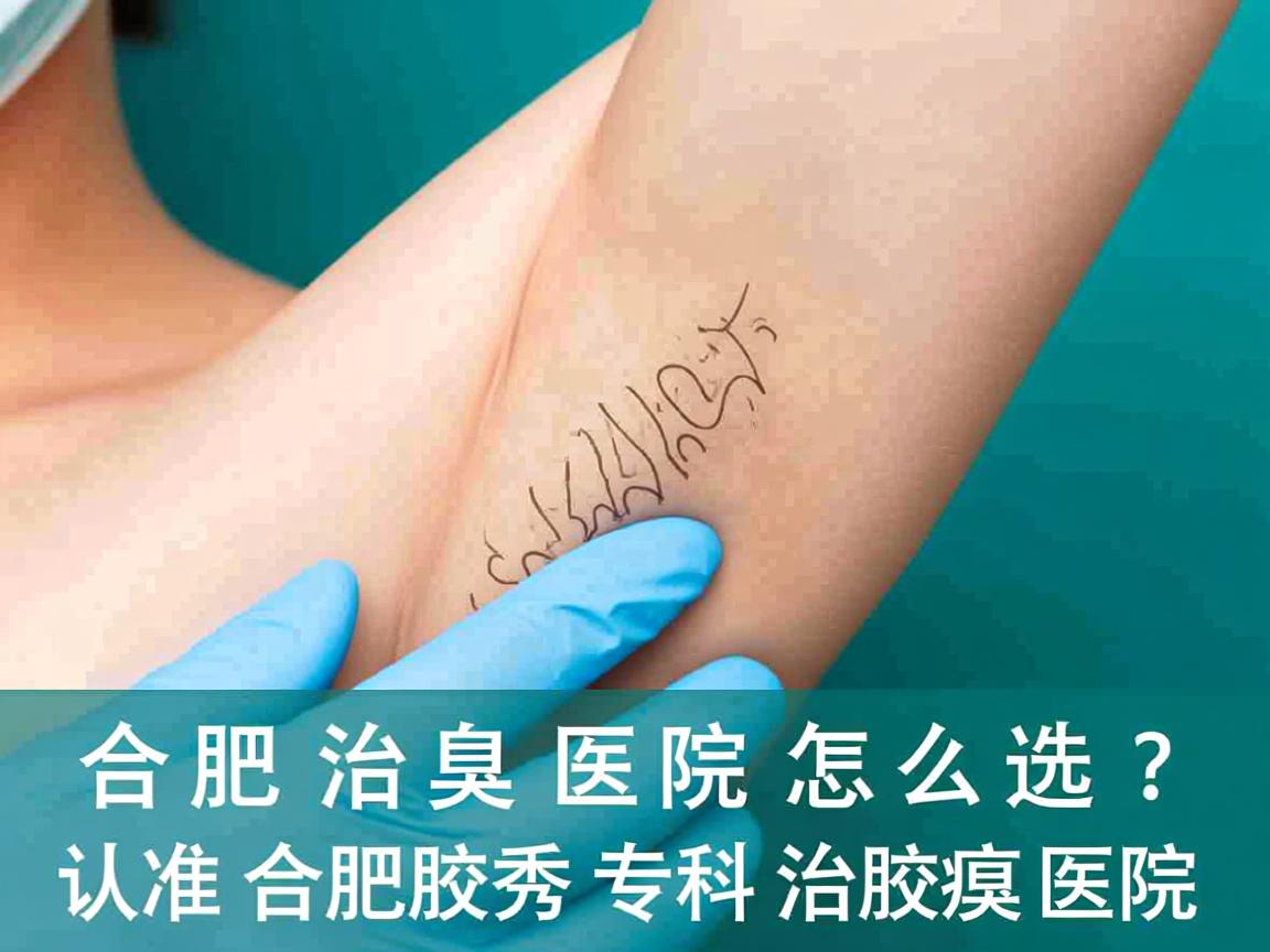合肥治腋臭医院怎么选？认准合肥腋秀专科治腋臭医院