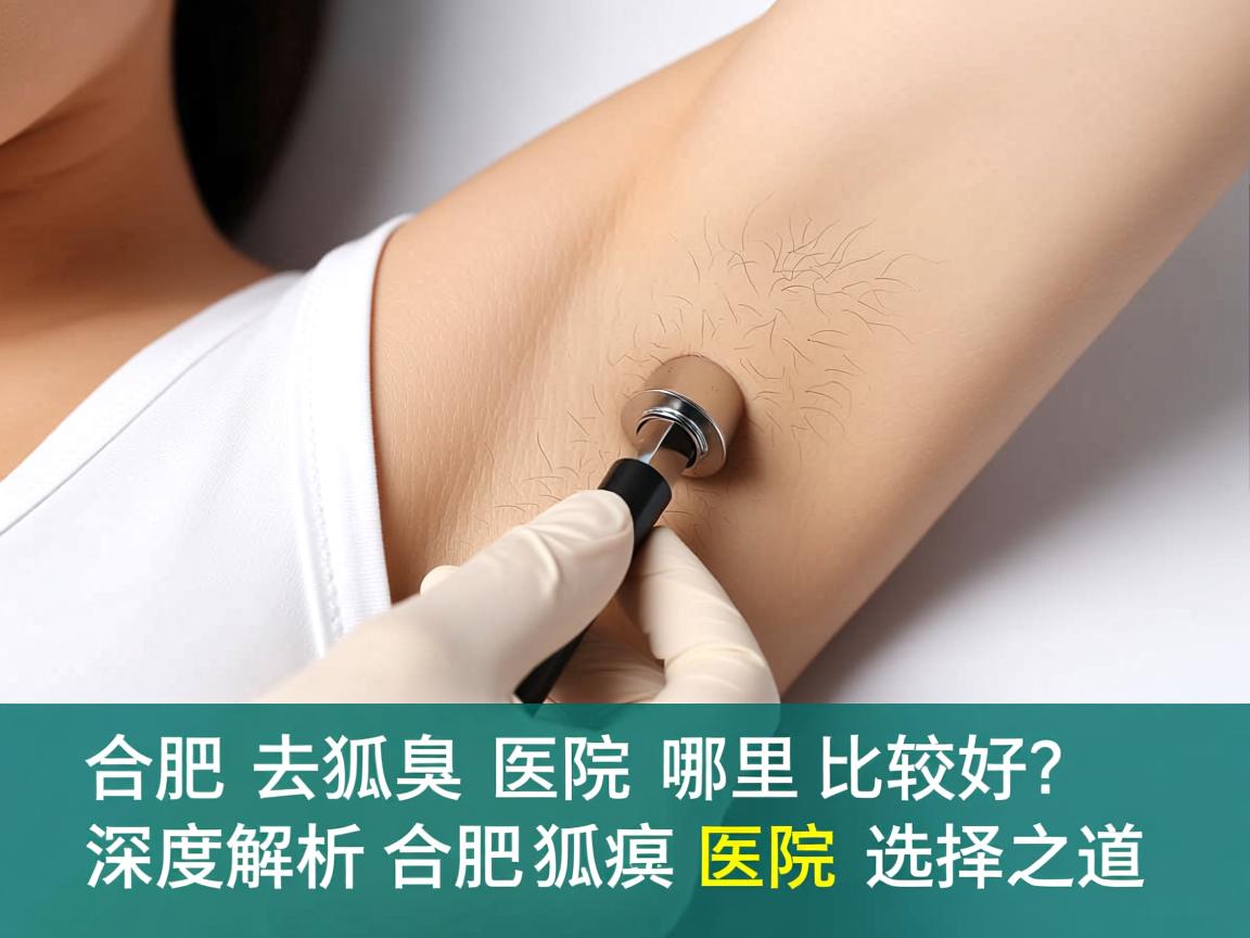 合肥去狐臭医院哪里比较好？深度解析合肥狐臭医院选择之道