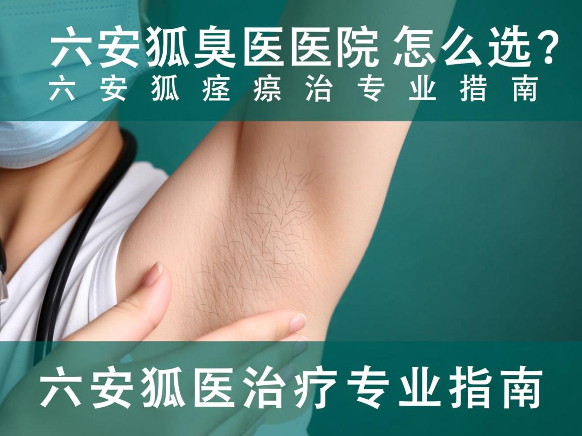 六安狐臭医院怎么选？六安狐臭治疗专业指南