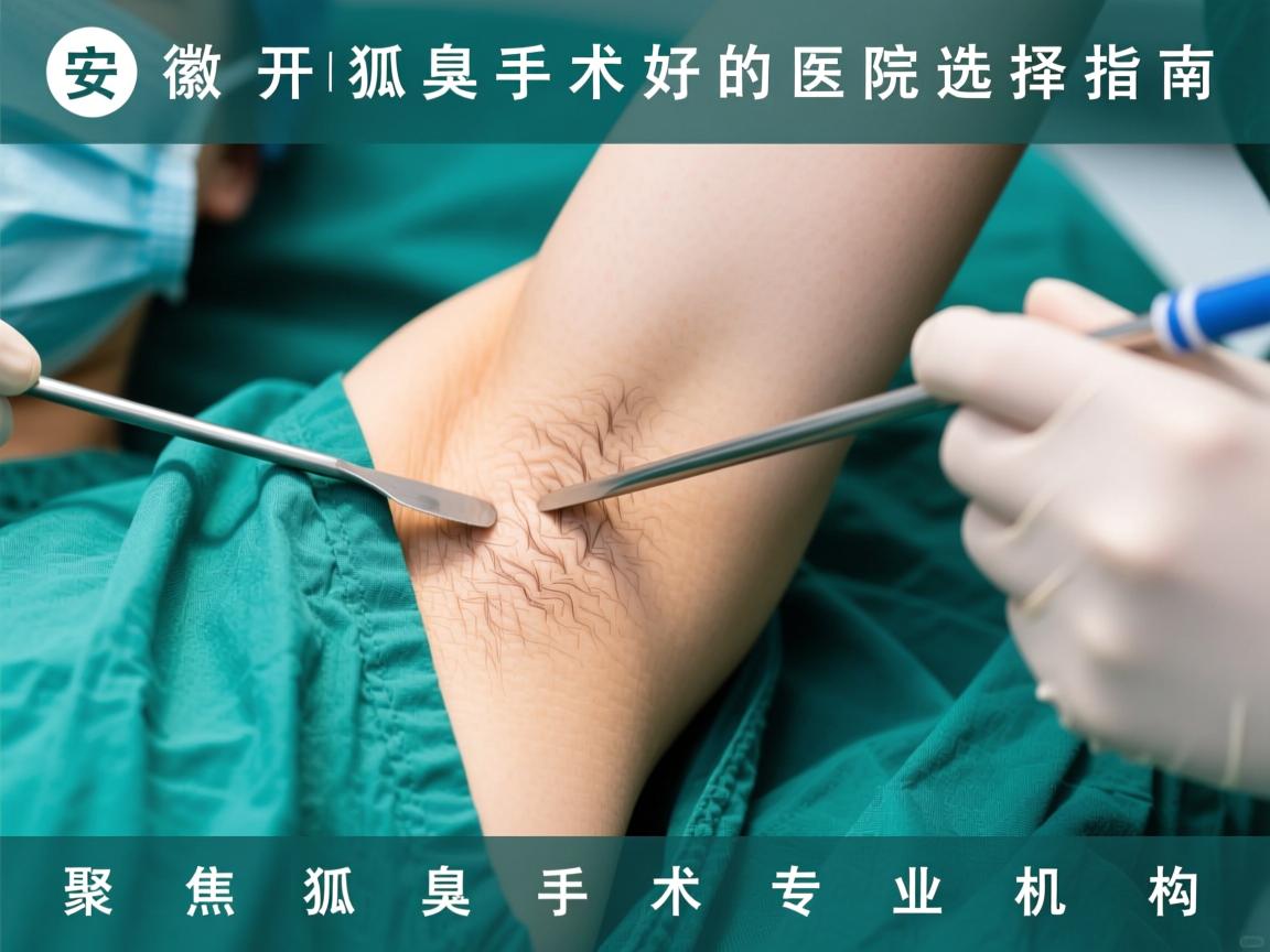 安徽开狐臭手术好的医院选择指南，聚焦狐臭手术专业机构