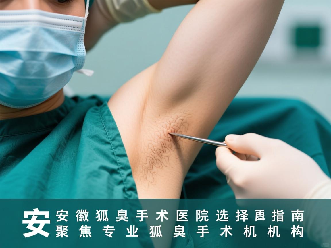 安徽狐臭手术医院选择指南，聚焦专业狐臭手术机构