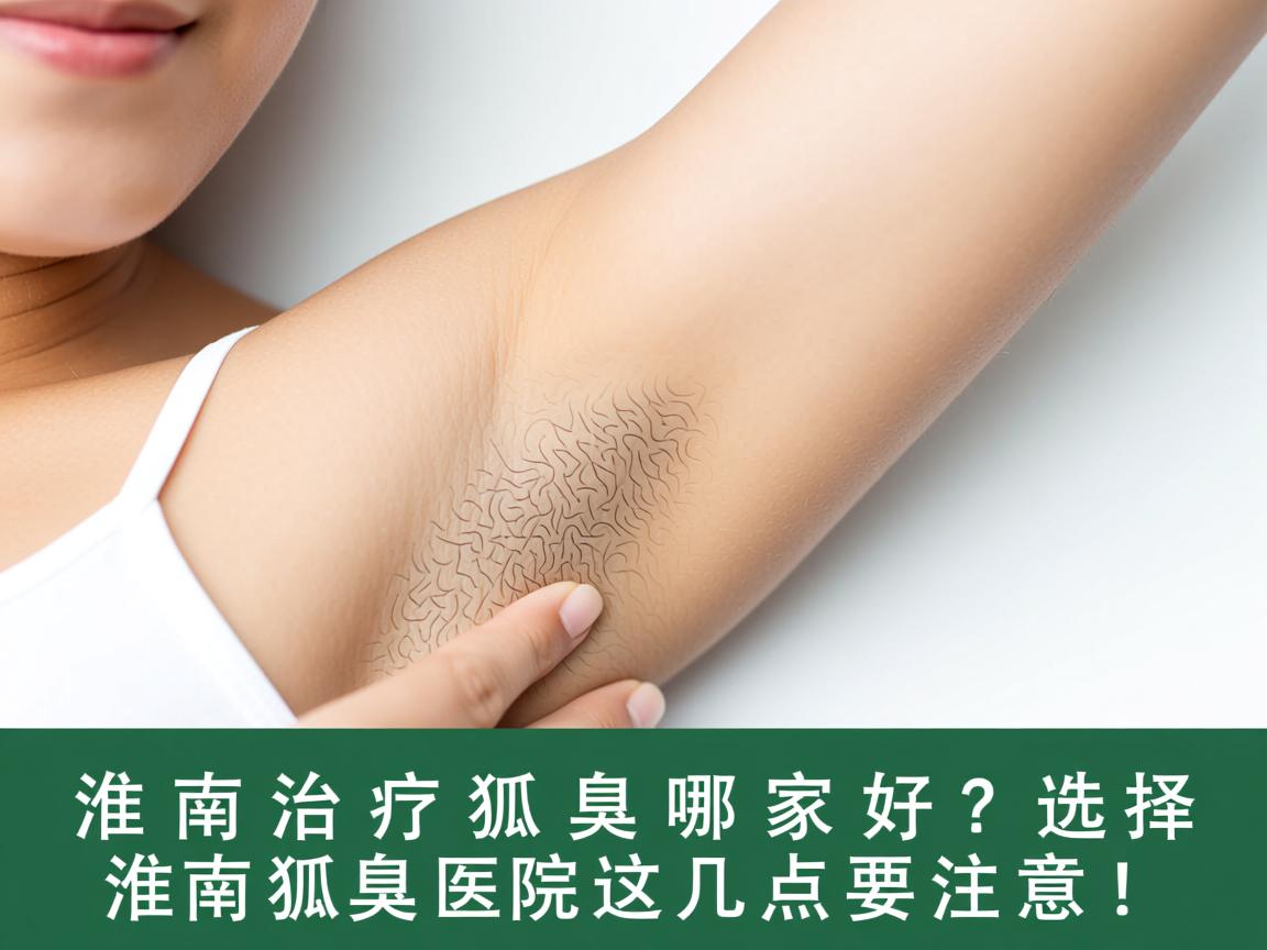 淮南治疗狐臭哪家好？选择淮南狐臭医院这几点要注意！