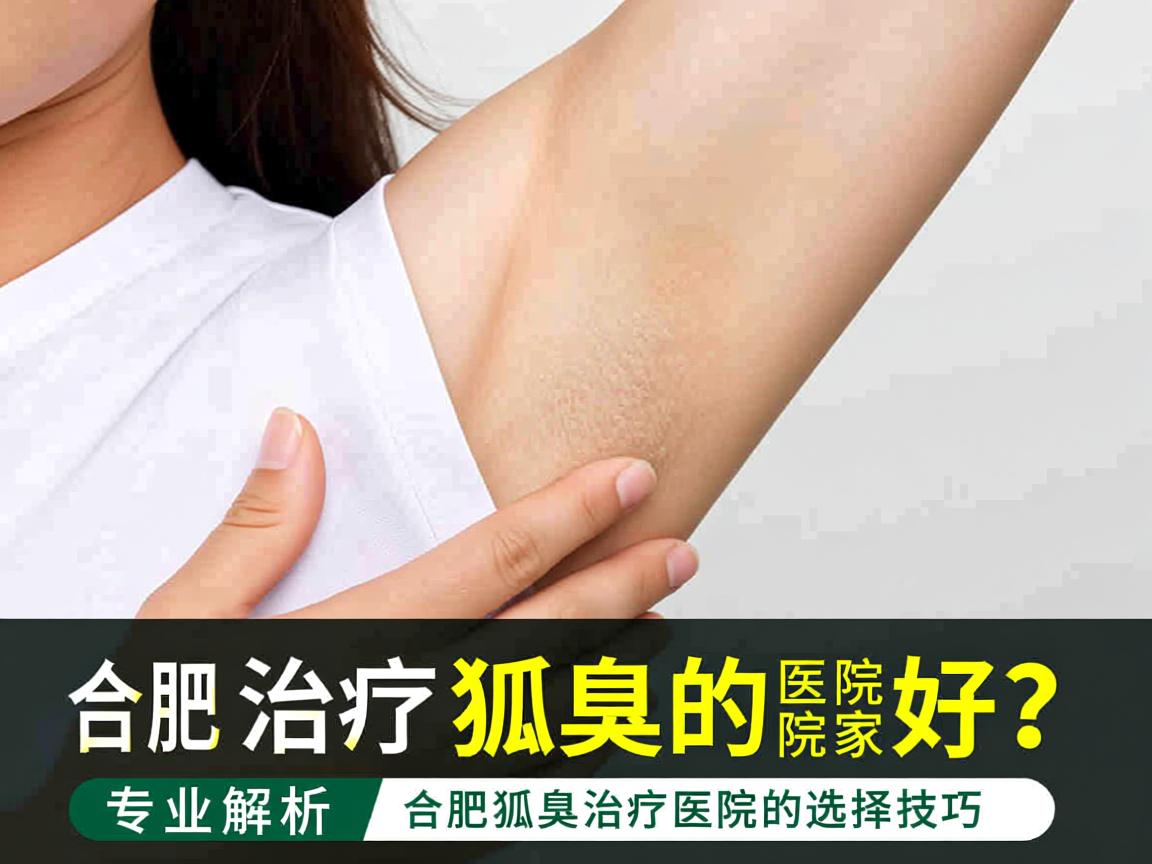 合肥治疗狐臭的医院哪家好？专业解析合肥狐臭治疗医院的选择技巧