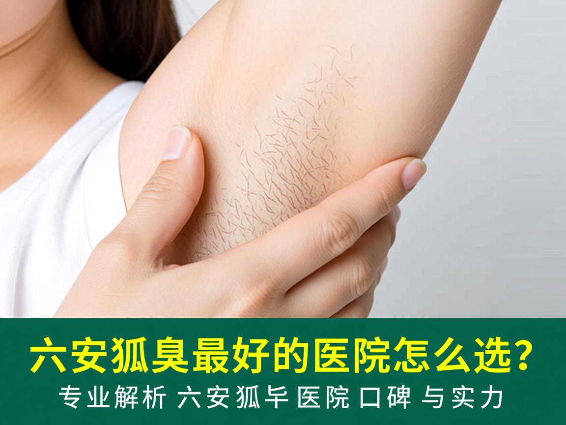 六安狐臭最好的医院怎么选？专业解析六安狐臭医院口碑与实力
