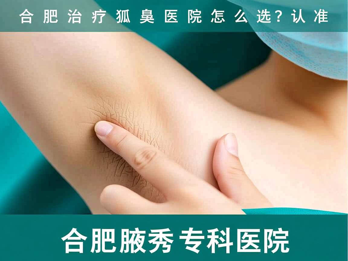 合肥治疗狐臭医院怎么选？认准合肥腋秀专科医院