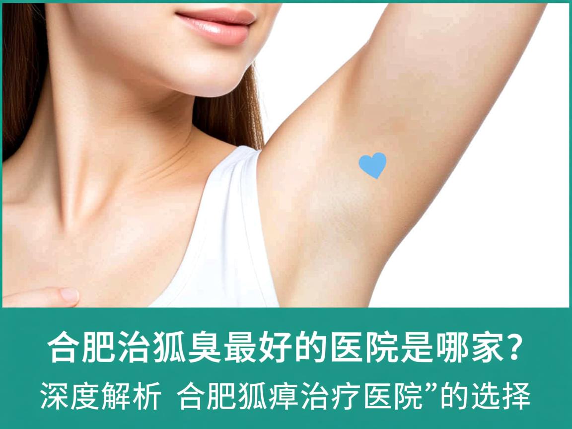 合肥治狐臭最好的医院是哪家？深度解析合肥狐臭治疗医院的选择