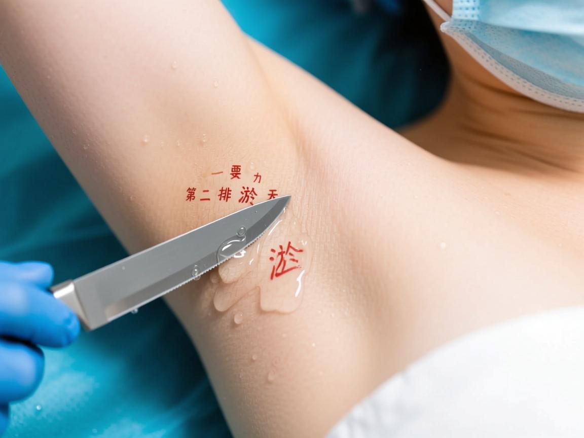 水刀治疗腋臭后第二天要排淤血吗？水刀腋臭术后护理详解