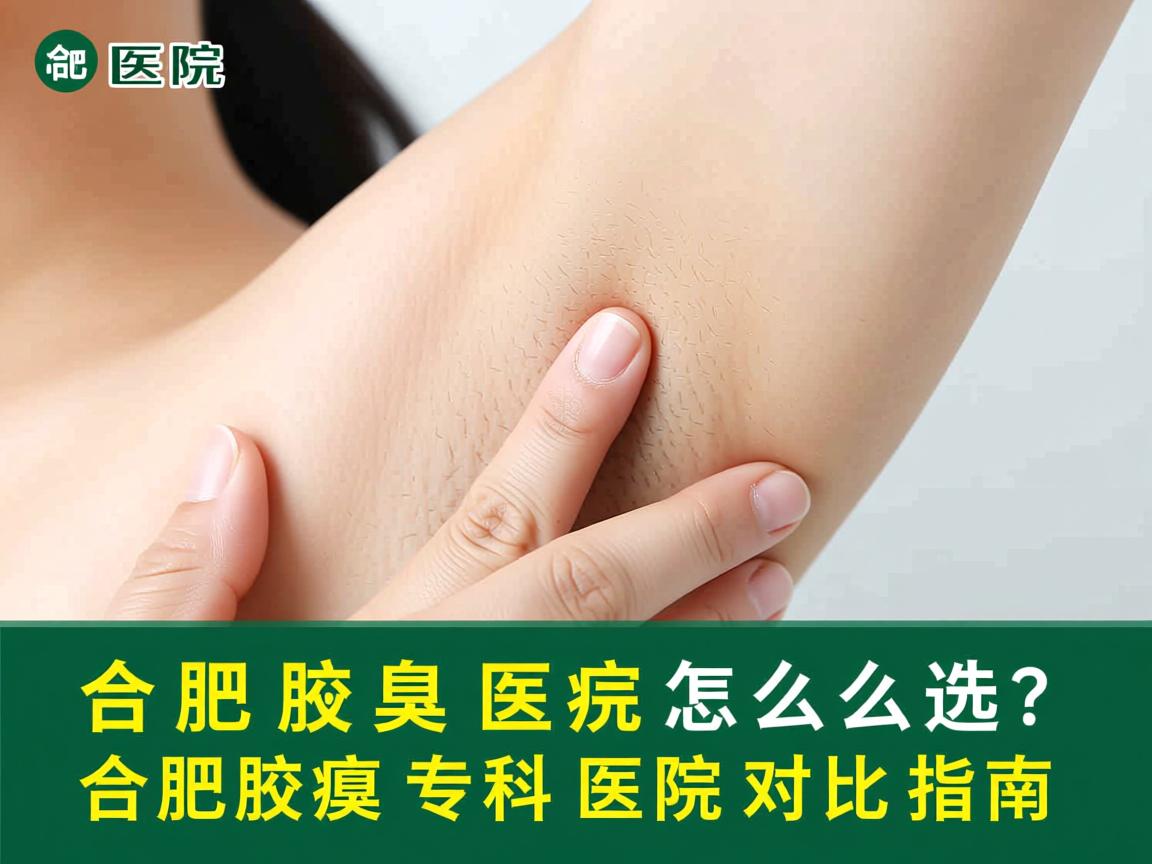 合肥腋臭医院怎么选？合肥腋臭专科医院对比指南