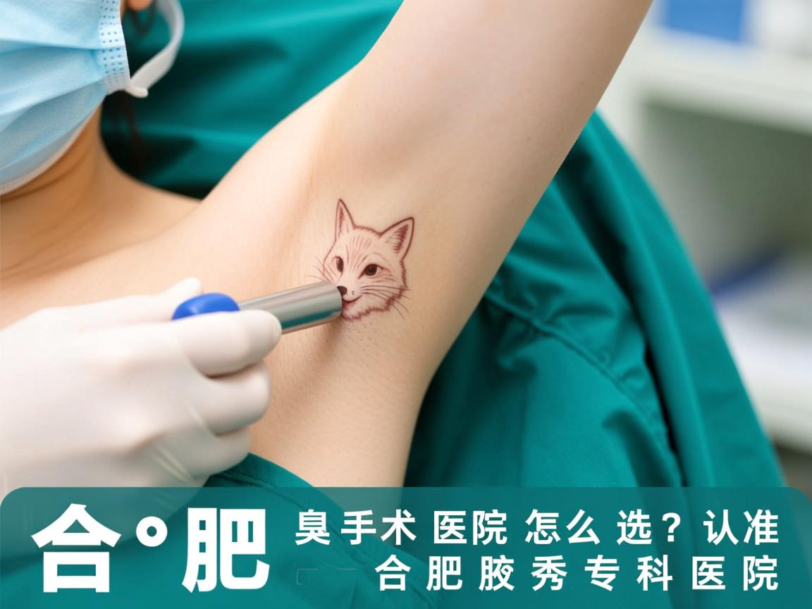 合肥狐臭手术医院怎么选？认准合肥腋秀专科医院