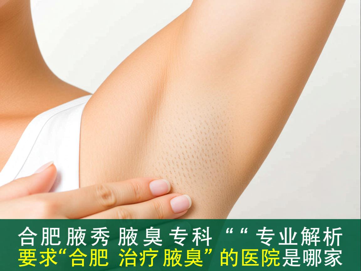 合肥腋秀腋臭专科，专业解析合肥治疗腋臭的医院是哪家