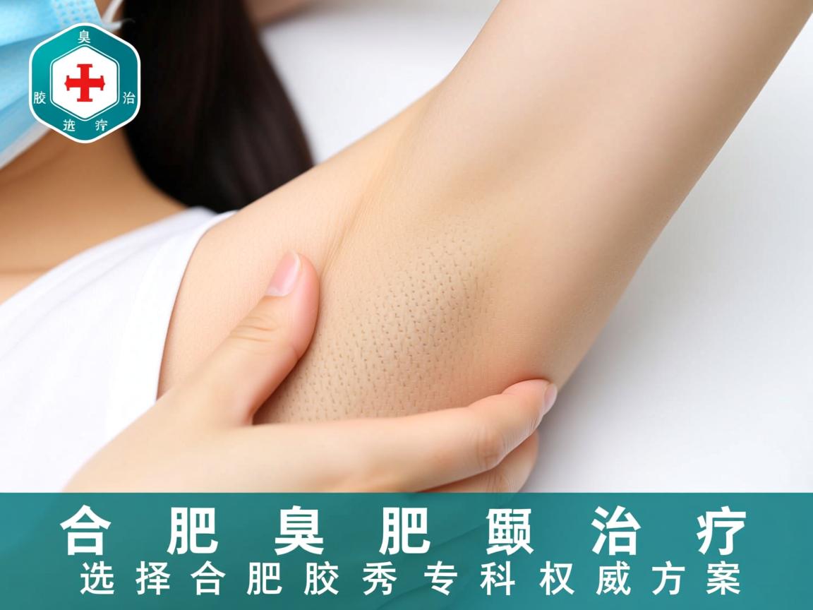 合肥腋臭治疗，选择合肥腋秀专科的权威方案
