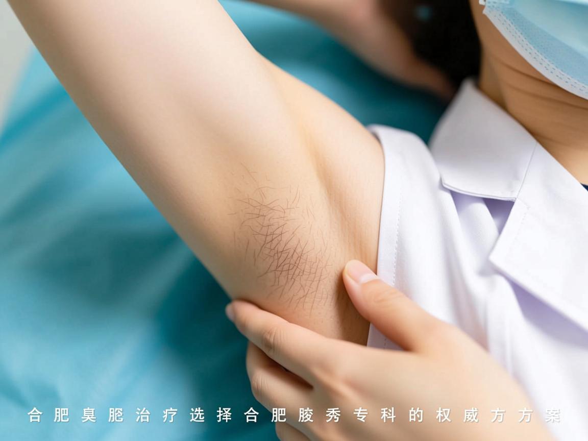 合肥腋臭治疗，选择合肥腋秀专科的权威方案