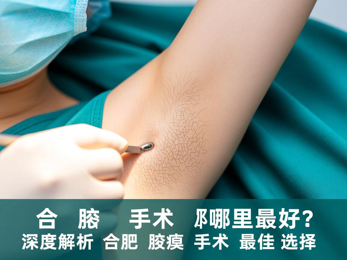 合肥腋臭手术哪里最好？深度解析合肥腋臭手术最佳选择