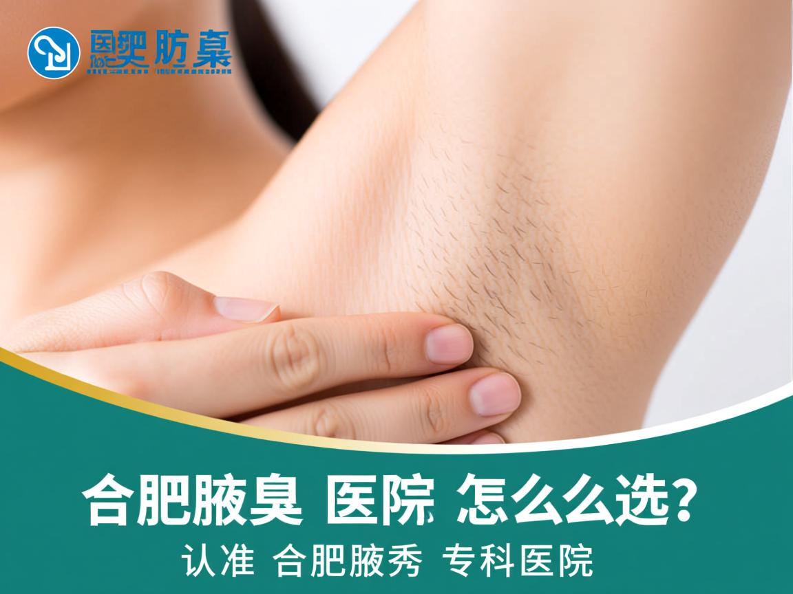 合肥腋臭医院怎么选？认准合肥腋秀专科医院