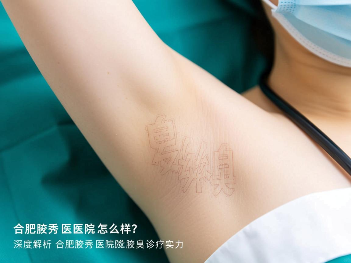 合肥腋秀医院怎么样？深度解析合肥腋秀医院的腋臭诊疗实力