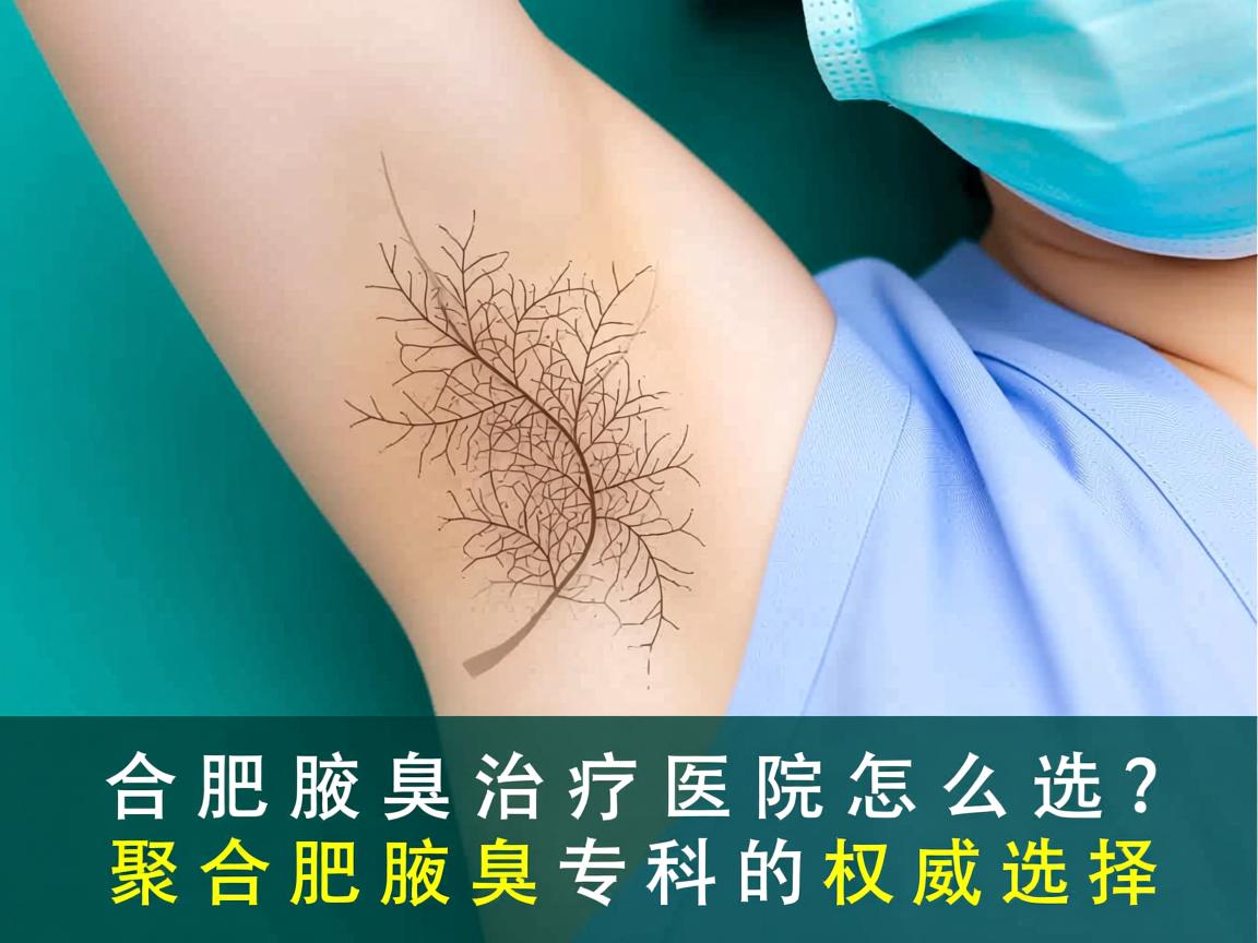 合肥腋臭治疗医院怎么选？聚焦合肥腋臭专科的权威选择