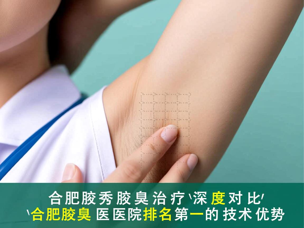 合肥腋秀解析腋臭治疗，深度对比合肥腋臭医院排名第一的技术优势