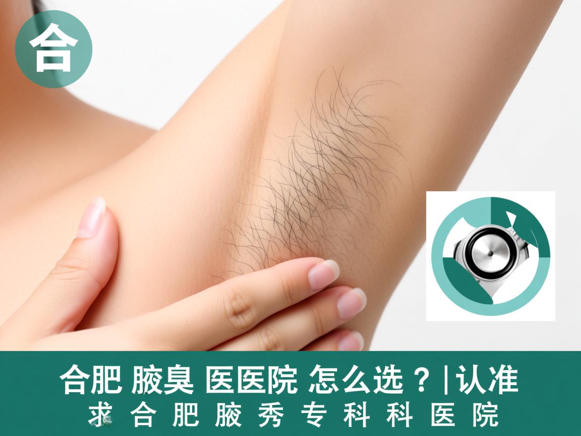 合肥腋臭医院怎么选？认准合肥腋秀专科医院