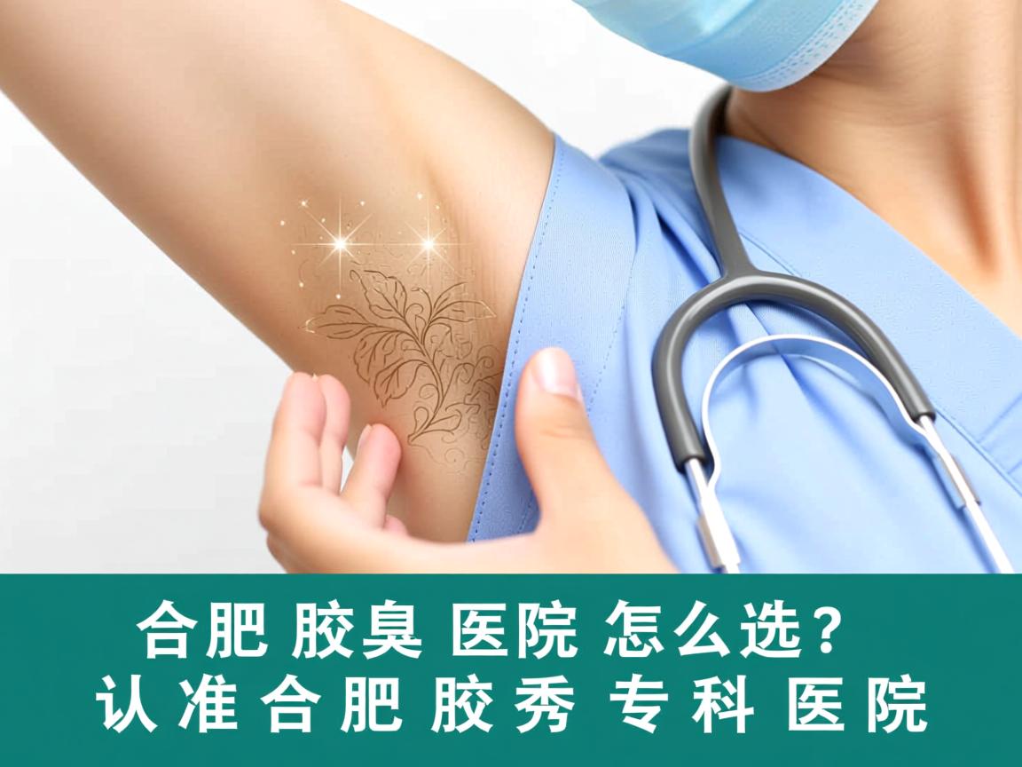 合肥腋臭医院怎么选？认准合肥腋秀专科医院