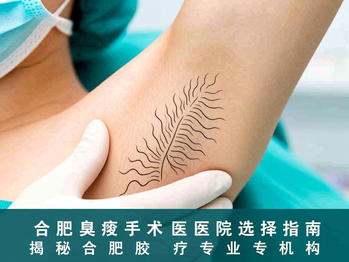 合肥腋臭手术医院选择指南，揭秘合肥腋臭诊疗专业机构