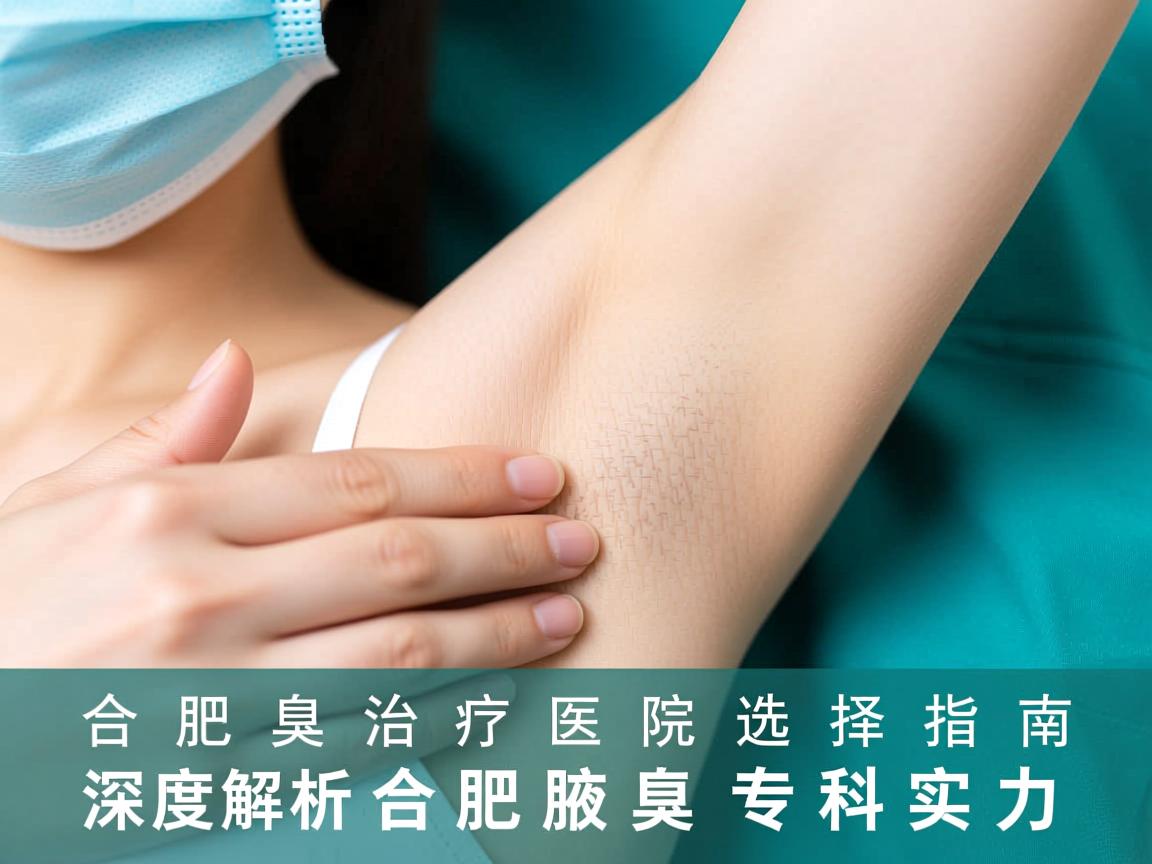 合肥腋臭治疗医院选择指南，深度解析合肥腋臭专科实力