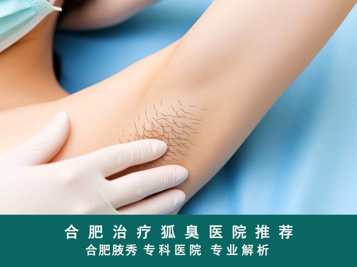 合肥治疗狐臭医院推荐，合肥腋秀专科医院专业解析